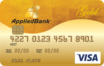 Applied Bank Visa Gold Preferred Credit Card
